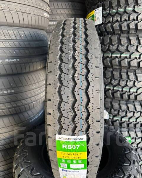 لاستیک باری کپسن سایز 750R16 سیمی خارجی مدل RS07